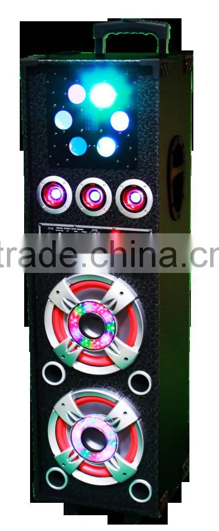 10 inch best sound active DJ bluetooth speaker with butterfly light