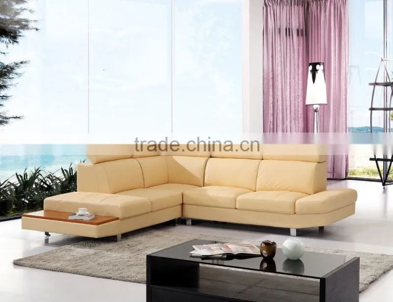 Modern fabric l shaped sofa set for living room furniture
