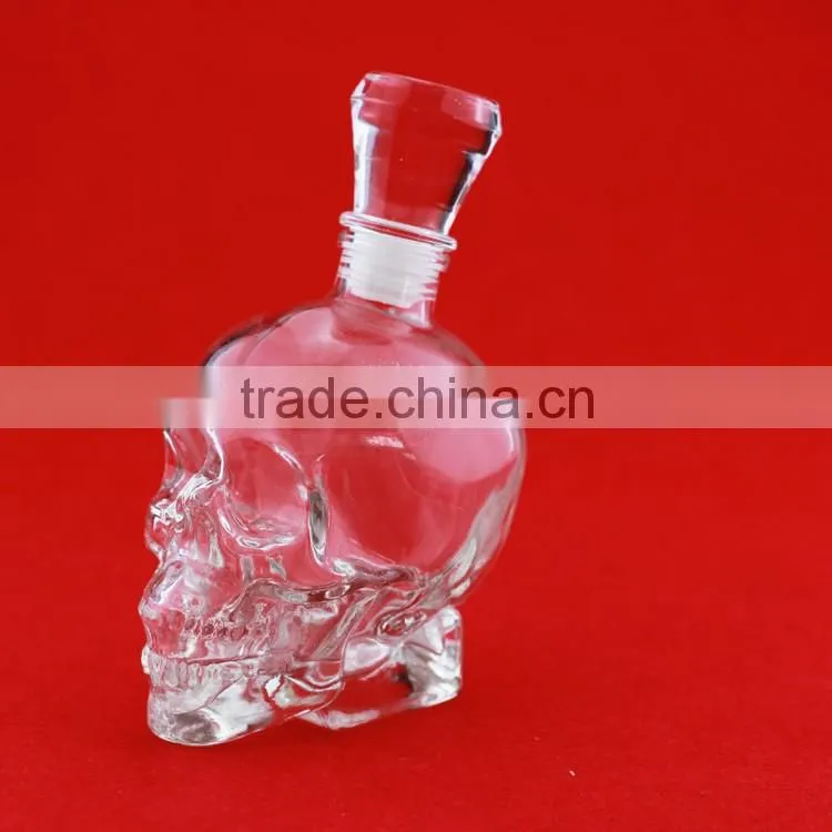 2016 new design juice glass bottle square glass bottle white liquid bottle