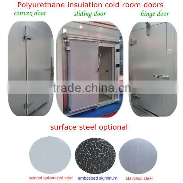 polyurethane foam cold storage room door