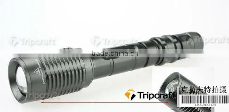 NEW 1600 Lumens Z5 Z6 XML T6 Led Zoomable Flashlight Torch