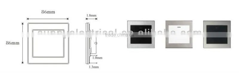Resert switch led indicator 20a wall switch