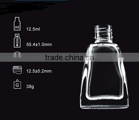 1OZ big glass Nail polish Lacquer Bottle /Nail Polish glass package