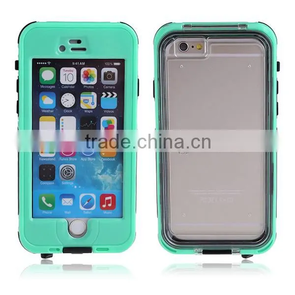 5.5" Waterproof Shockproof Case for iPhone 6 6S 6 Plus Case With Fingerprint Touch ID