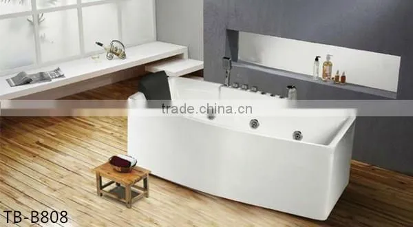 Bubble Massage Bathtub with Waterproof LCD TV