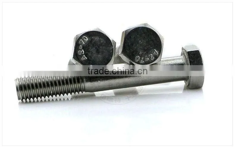 OEM Available Stainless Steel A4-80 Bolt A325 Heavy Hex Bolts