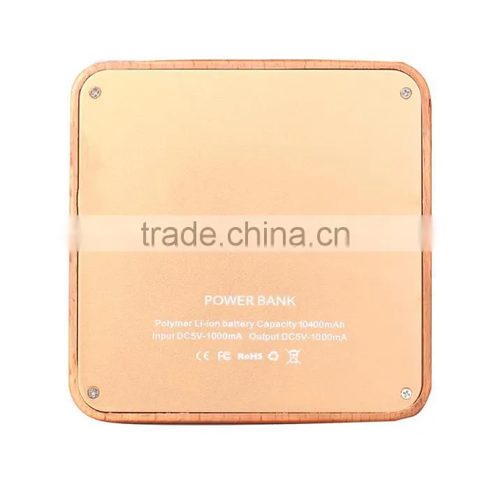 Power bank 2015 wooden powerbank cheap powerbank with lithium polymer powerbank