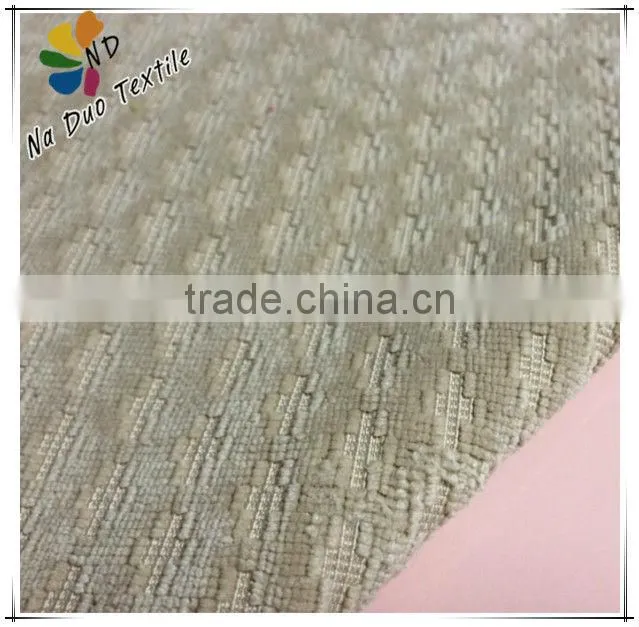 Jacquard velvet fabric for furniture