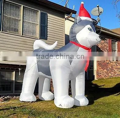 Christmas Yard Decorations Inflatable Husky/ Inflatable Dogs