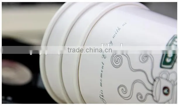 New style paper take away coffee cups wholesale, double wall paper cups