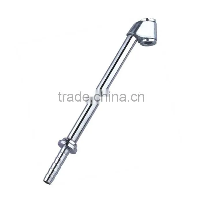 Zinc-ally Tire Chuck with Hose Barb Connector locking air chuck