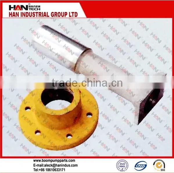 SCHWING flanged shaft OEM 10061080 for putzmeister concrete pump spare parts sany zoomlion cifa junjin ihi