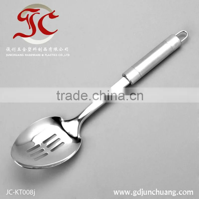 New vogue style stainless steel slotted spoon
