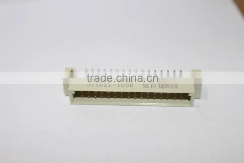 DIN 41612 2 row 32 pin right angle male type