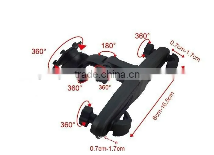 New headrest car mount holder stand for Pad 1/2/3 holder bracket stand