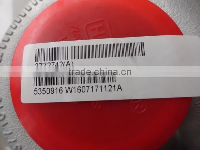 High Quality ISF3.8 Diesel Engine Turbocharger 3772742