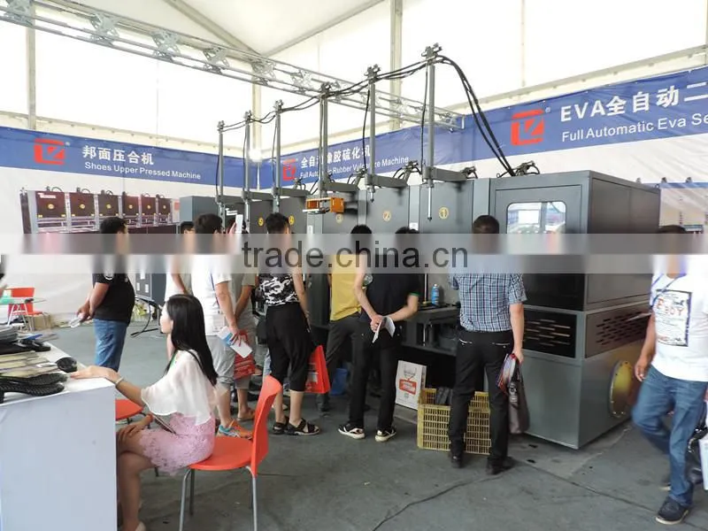 Full automatic rubber hydraulic hot press machine with 7.5KW servo motor for 12stations and 6stations