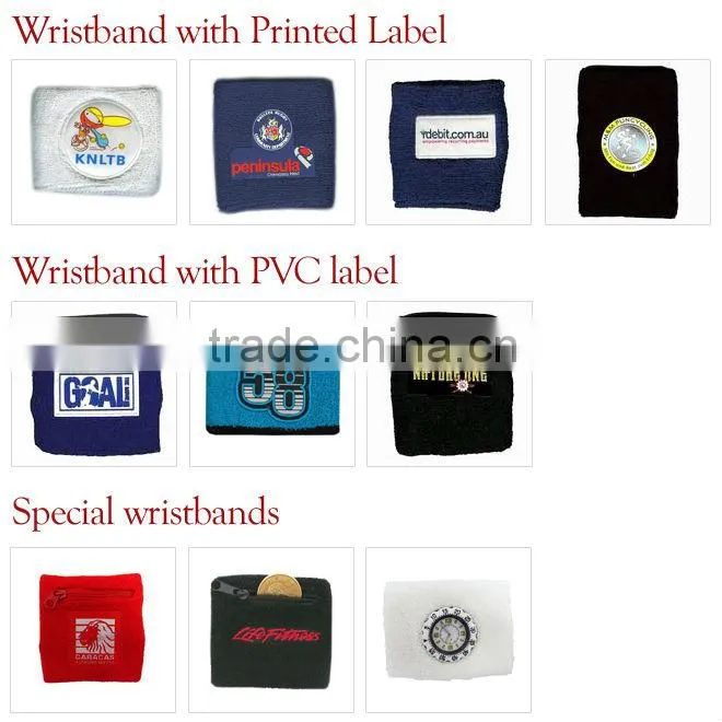 Cotton Cheap Custom Sweatbands
