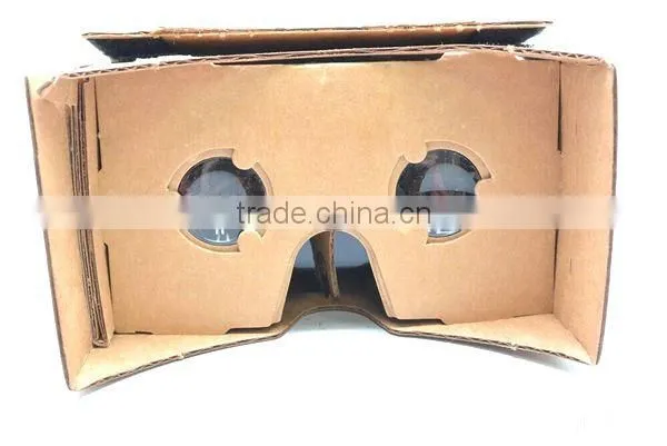google cardboard with Diameter 25mm focal length 45mm arcylic biconvex lens