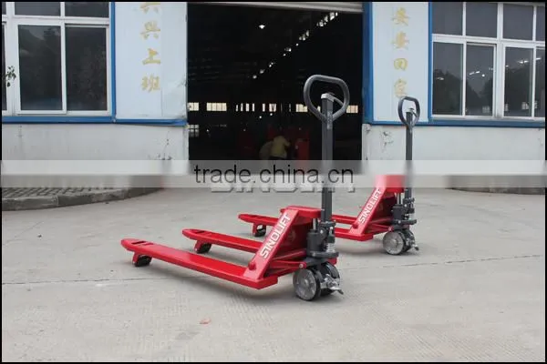 Sinolift 2015 New NPL Series Low Profile Hydraulic Customrized Manual Pallet Truck