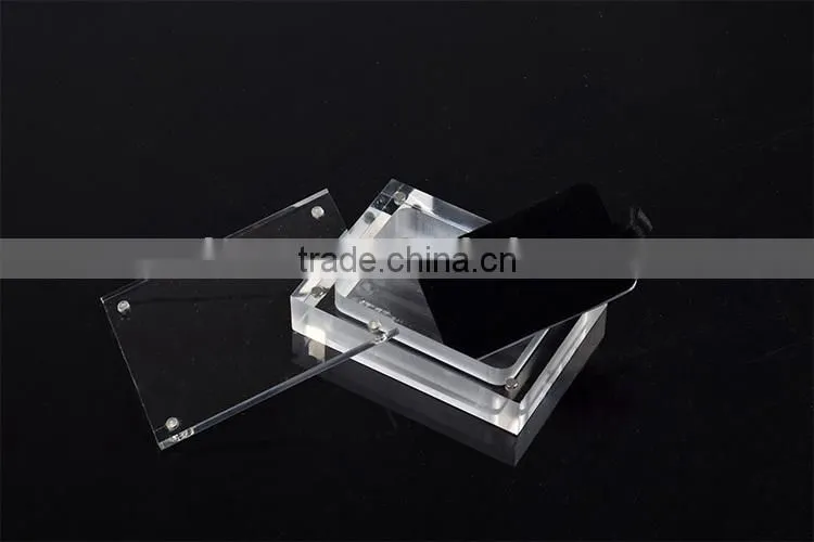 high transparent acrylic mini wedding favor gift box wholesale