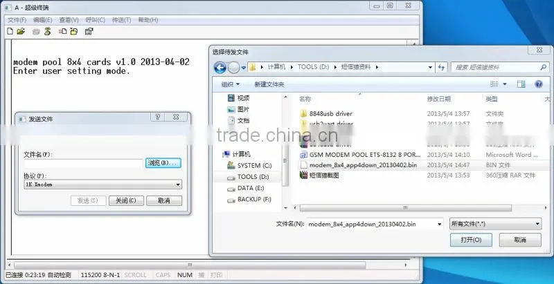 SIM rotation and IMEI change Anti-SIM block 8 ports 32 sims gsm modem pool