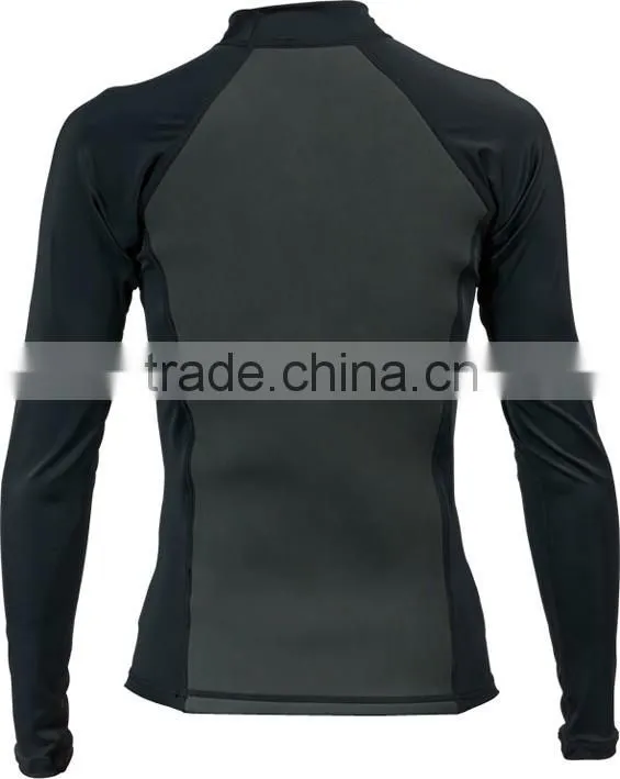 Men's mesh skin rash guard lycra swimming suit L-02