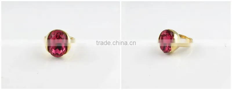 2016 Crystal engagement ring for women high quality wedding rings wholesale china supplier