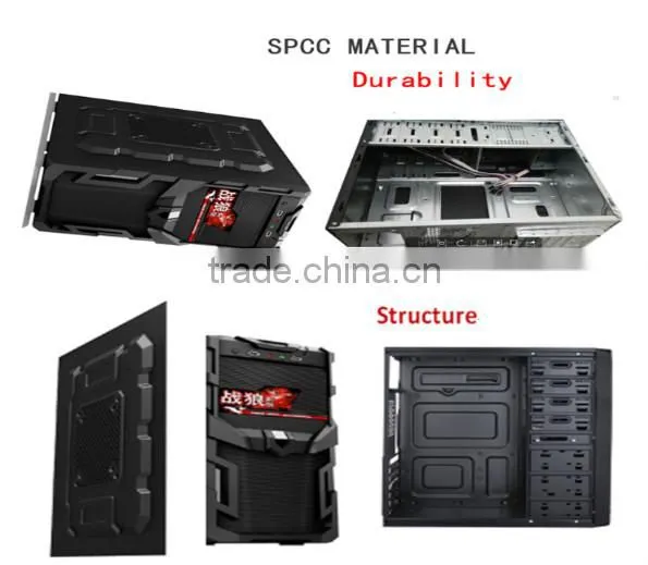 30 Series Custom Vertical Type Awesome Audio USB Front Ports and Desktop Application Big Tower Computer Case