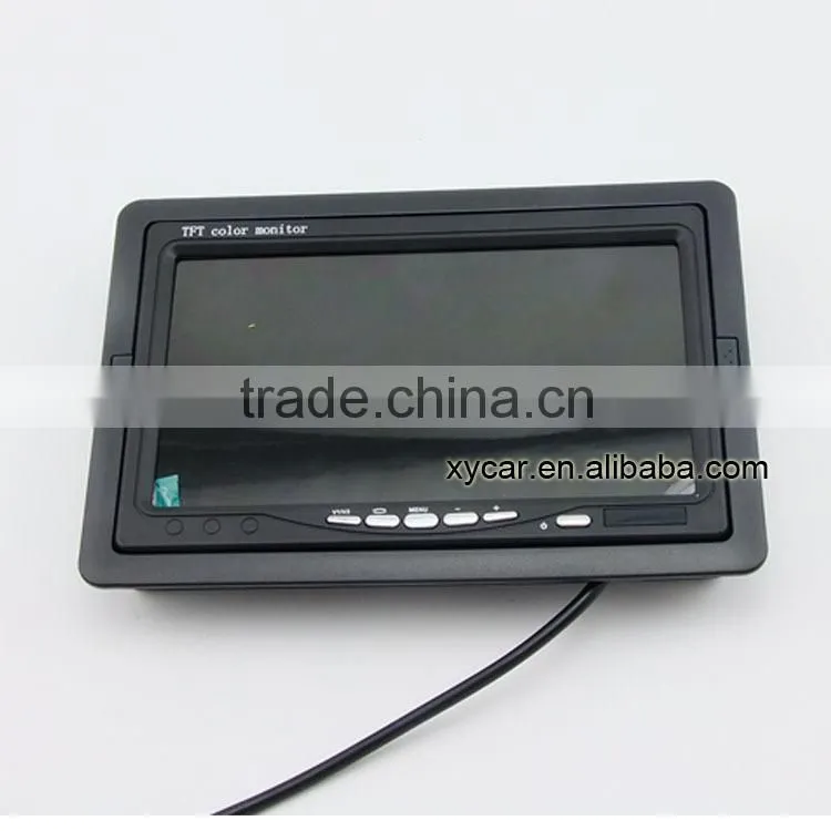 Cheap 12V 7 inch car tft lcd monitor XY-2073