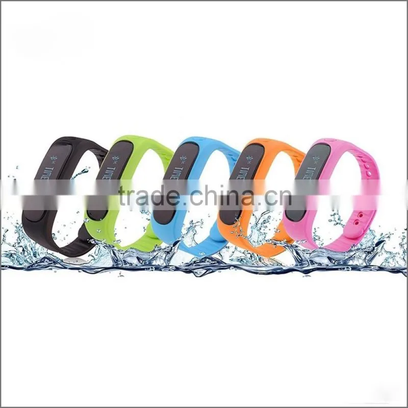 2016 Water Resistance Smart Watch Phone Silicone Smart wearable Bracelet Samrt Wrist Band Phone Watch