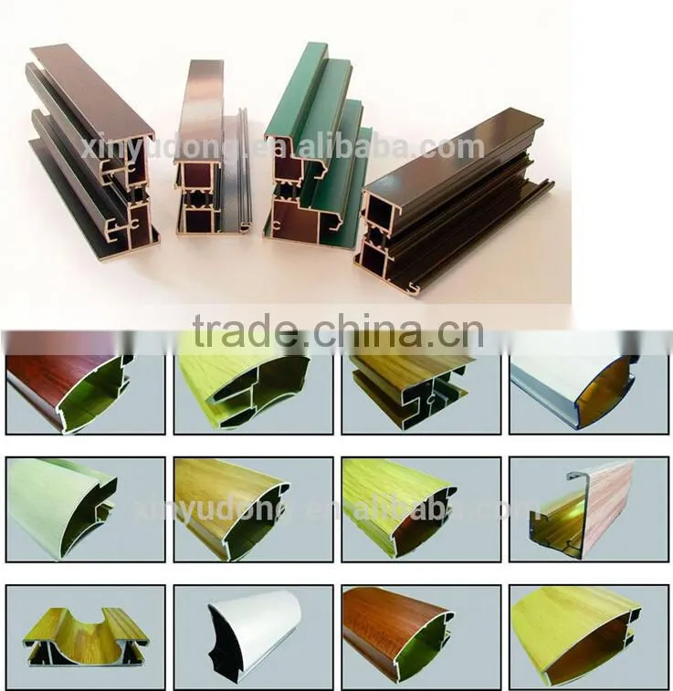 China factory manufacturing high quality aluminium pergola profiles