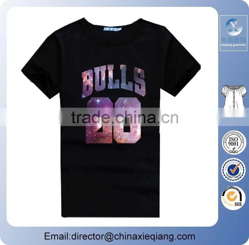 High quality sublimation cotton mens t shirts with wholesale price/round neck sport t shirts