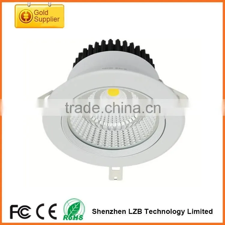 super quality Recessed 18w cob led downlight,Surface mounted 12w dimmable led downlight