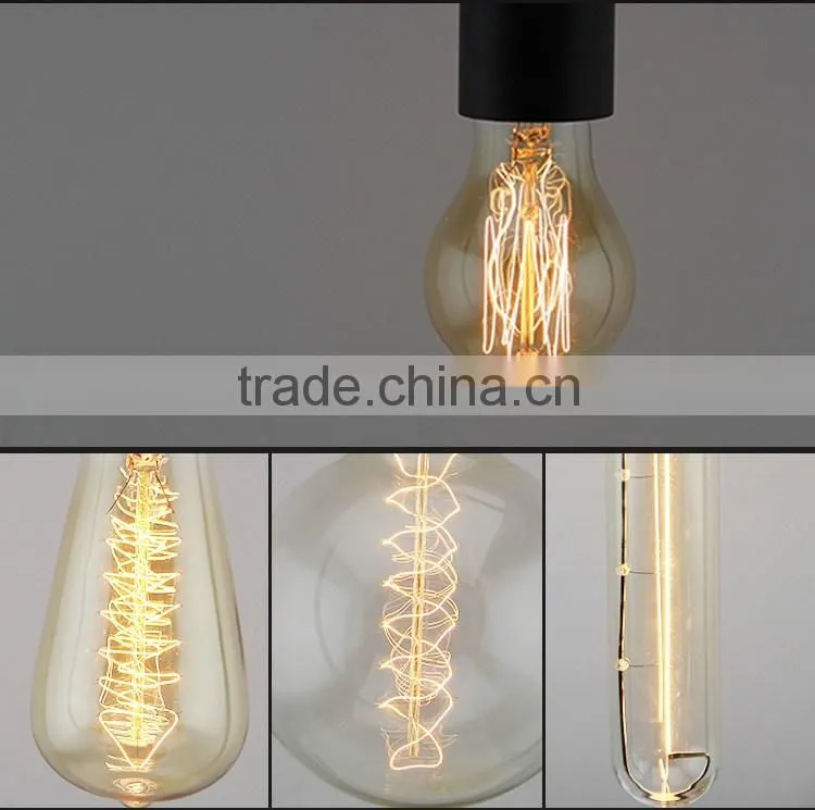 40W E26 110V 220V Vintage Edison Bulb Light A60 B22 E27 Carbon Filament Edison Bulbs