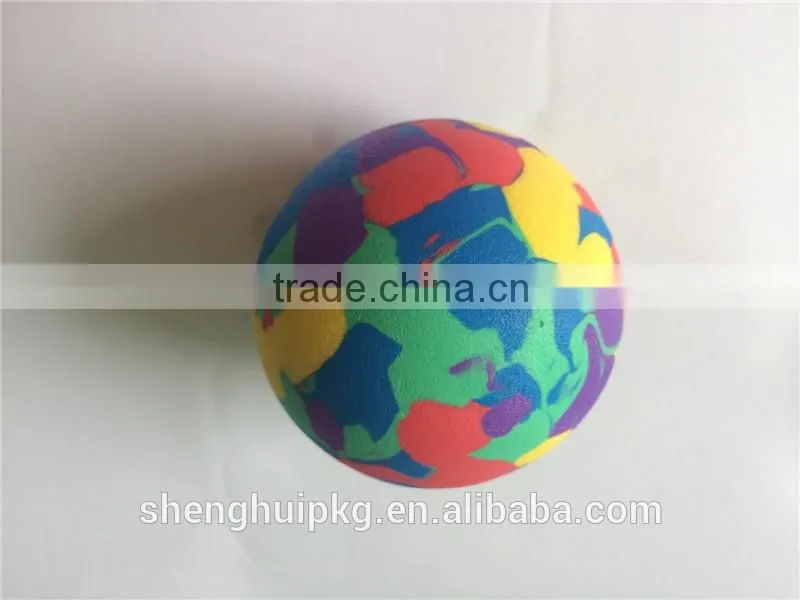 Hot sell cheap colorful eva foam ball toy gun eva ball promotional eva ball for kids playing