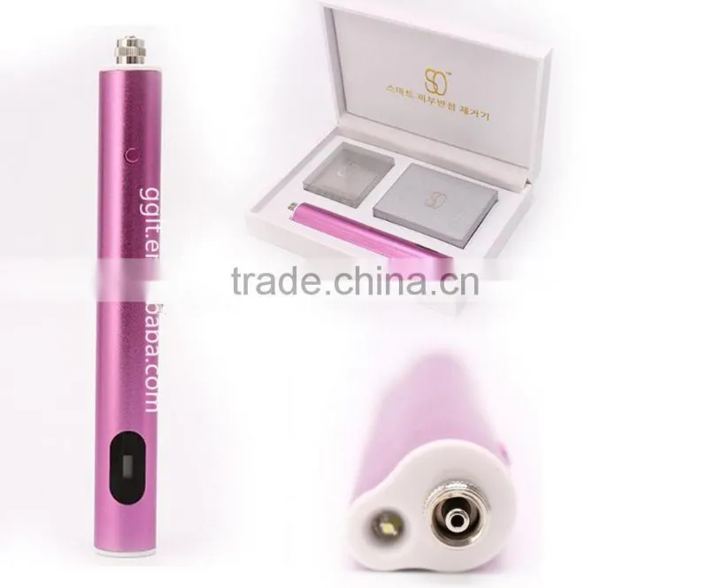 Metal Laser spot skin mole removal machine with 12pcs needles