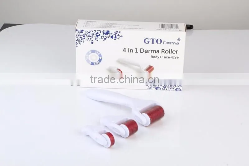 Manufacturer Low Price Medical Grade Stainless Steel 4in1 Derma Roller
