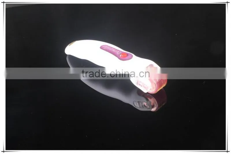 2016 high quality titanium 540 vibrating led derma roller