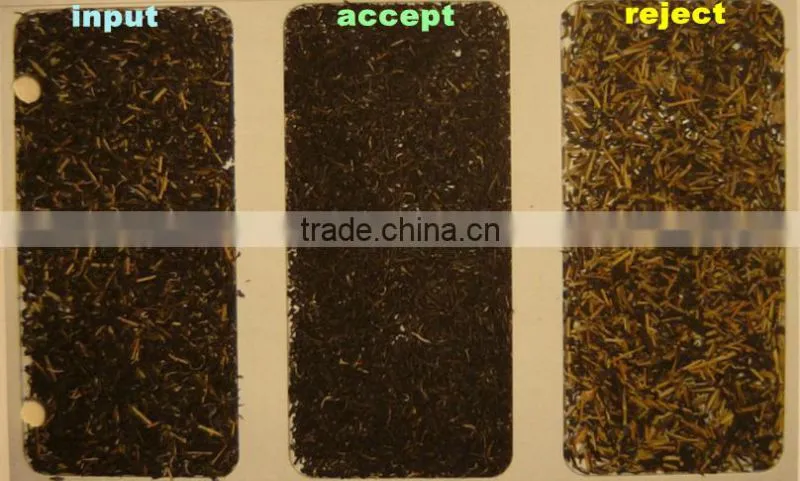 5000+pixel intelligent tobacco color sorter/high-tech tobacco processing equipment,more stable/longer lifetime/factory price