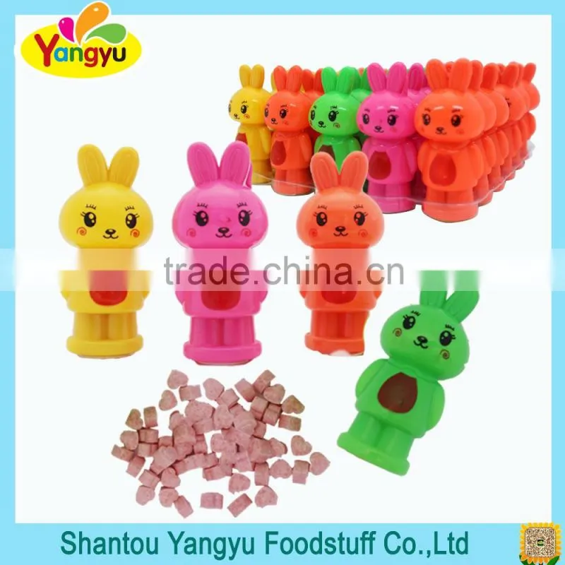 Halal Rabbit Fruits Pressed Suagar Candy