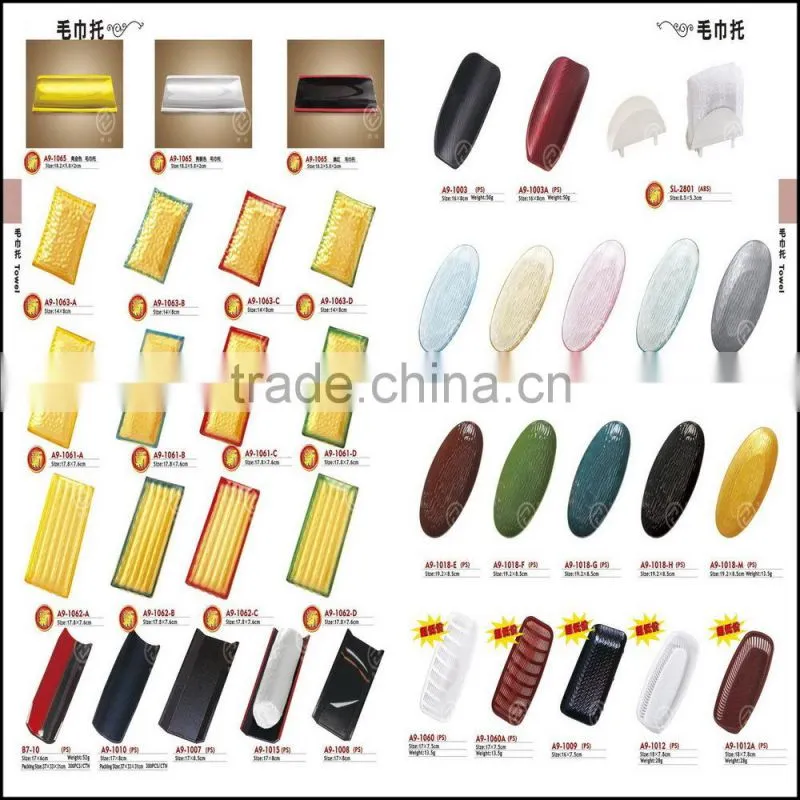 Plastic hand towers stand