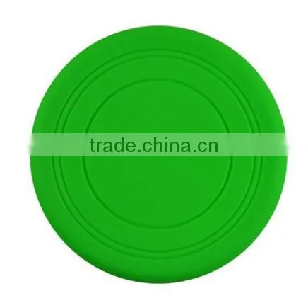 2017 silicone rubber Flying Disc dog frisbee