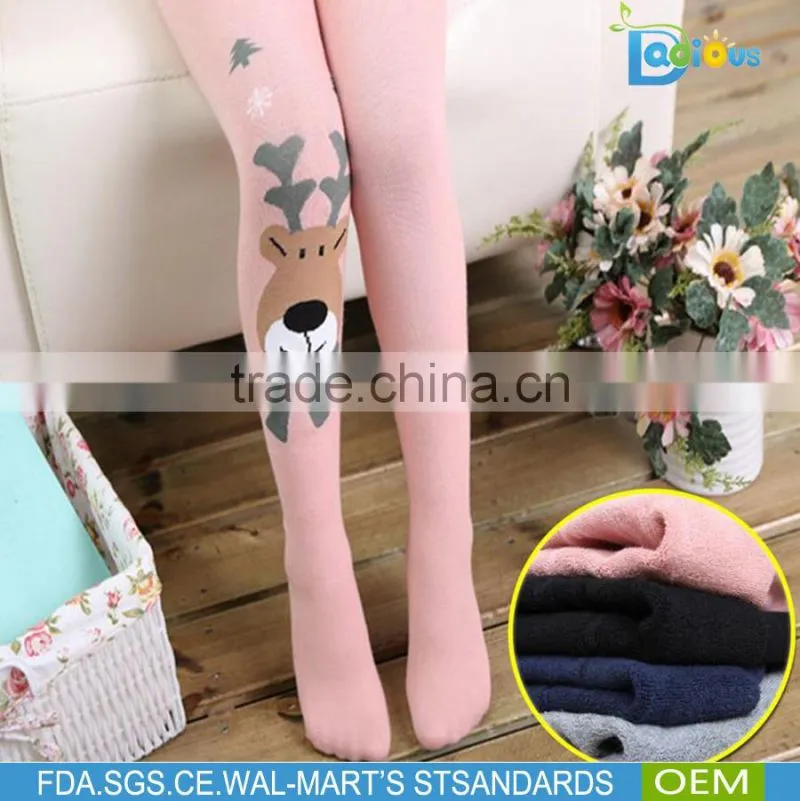 Children dance Tights Pantyhose Cute Kids winter warm Tube Pantyhose