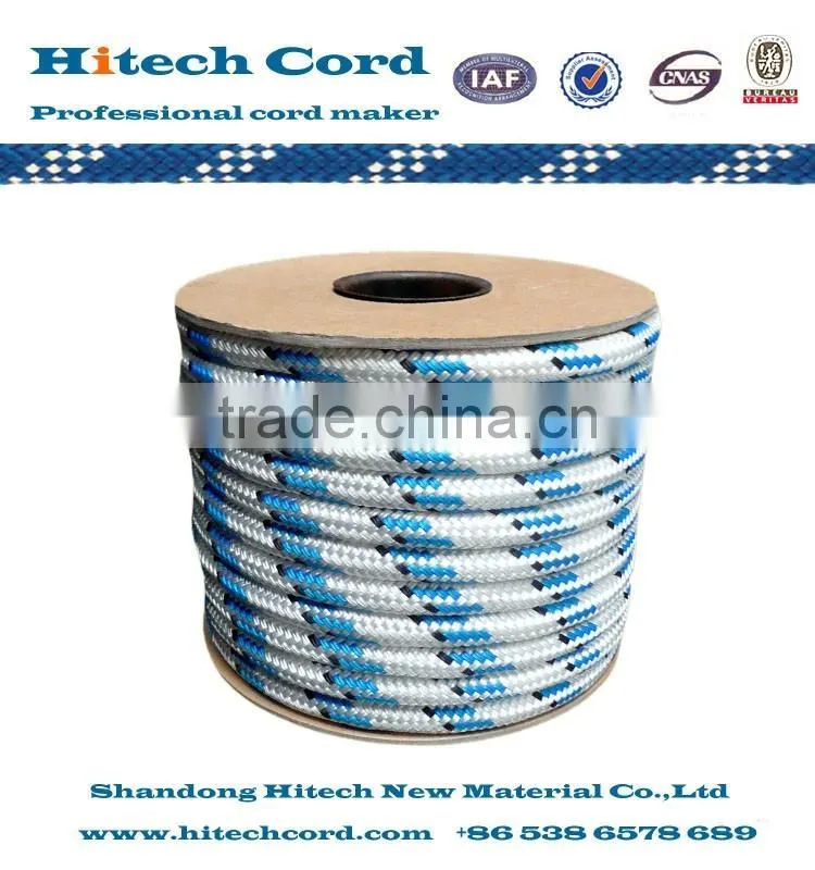 First Quality Polyester Double Braided Rope with Factory Price