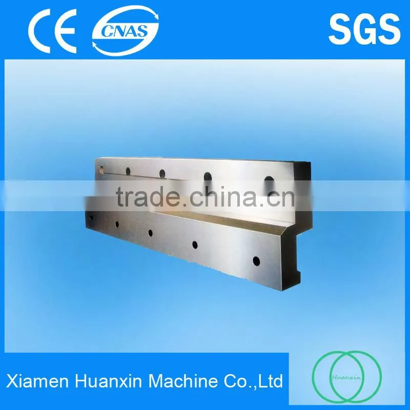 Blade for Metal Cutting Machine, Sheet Metal Shearing Machine Fitting Blades, Cutting Machine Spare Parts