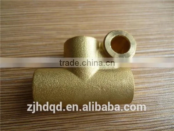 T-type brass connector .T-type hose barb fitting , hose barb , barb fitting