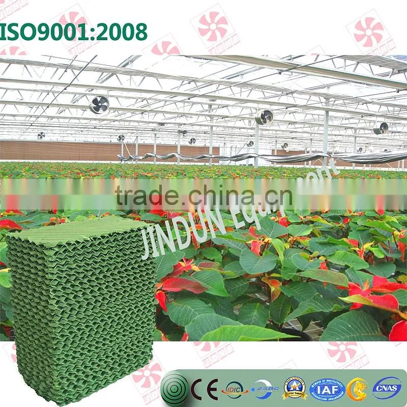 Ventilation super evaporative cooling pad