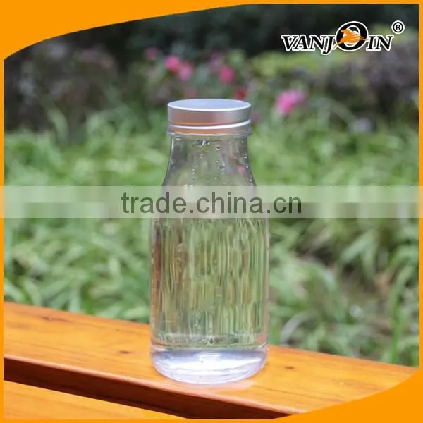 11oz Plastic Yogurt Mousse Jelly Bottle with Lid