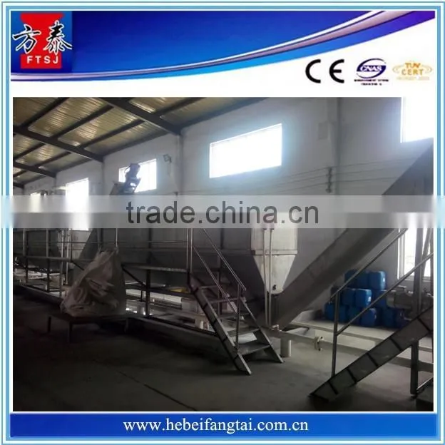 best selling durable save resource waste plastic recycling plant